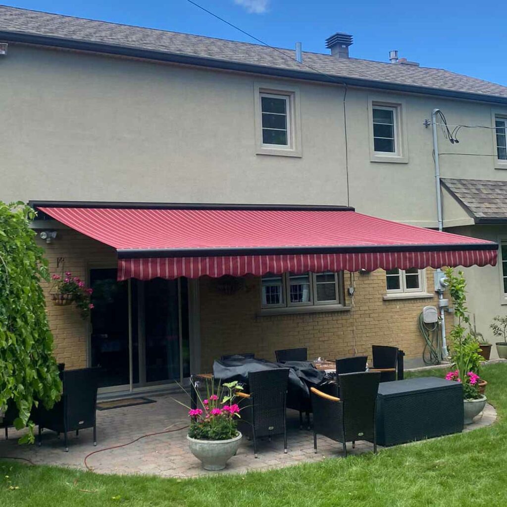 awning montreal, Retractable awning, retractable awnings for decks, retractable awnings motorized, auvent, auvent montreal
